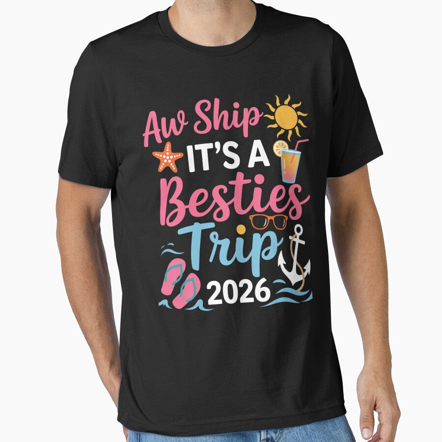 Besties Trip 2026 Friend Cruise Trip Summer Vacation by TorjeARTStore