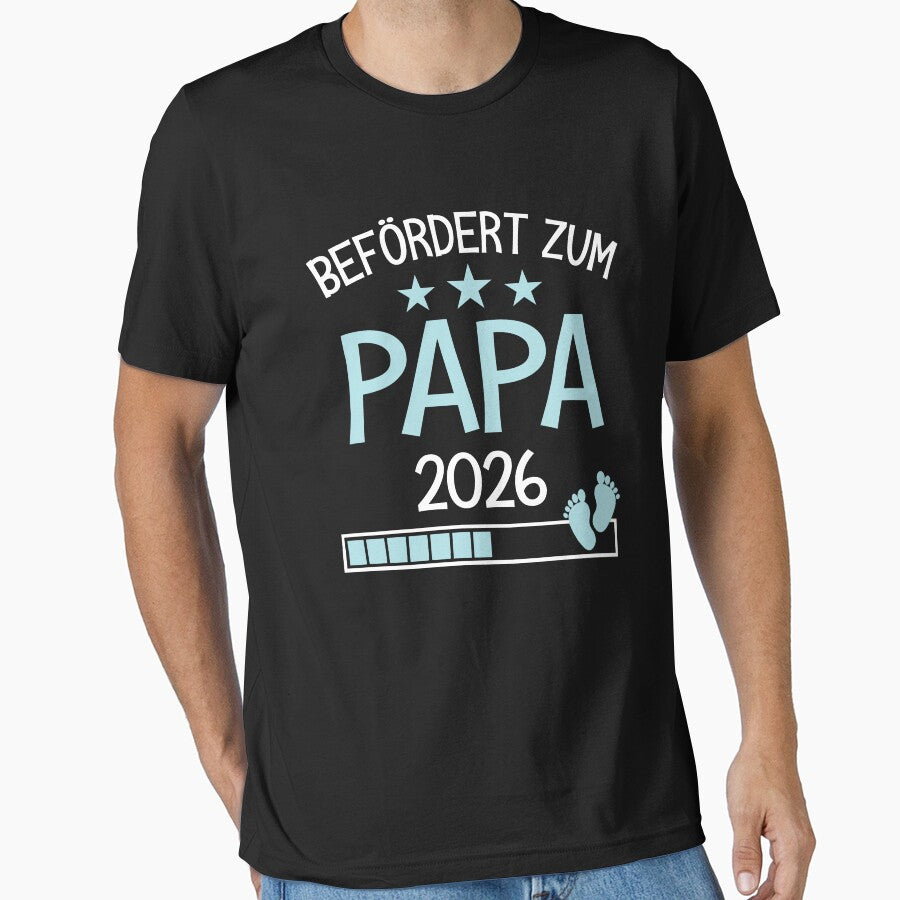 Befördert Papa 2026 Geschenk für neuer vater by Niko Samuel