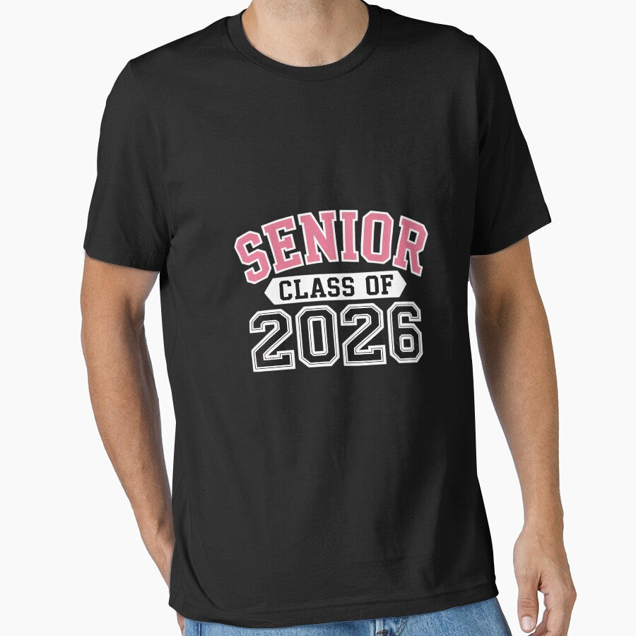 Senior 2026 Class of 2026 Pink Coquette Bow Girls by LinlinsDemons