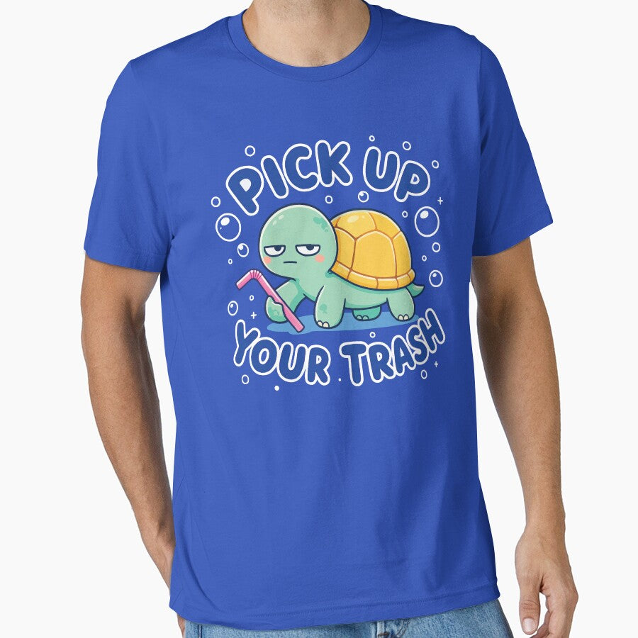 Pick up your trash by People Tee