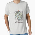 Earth First. No Exceptions. – Planet Protection Tee by EcoArtTees