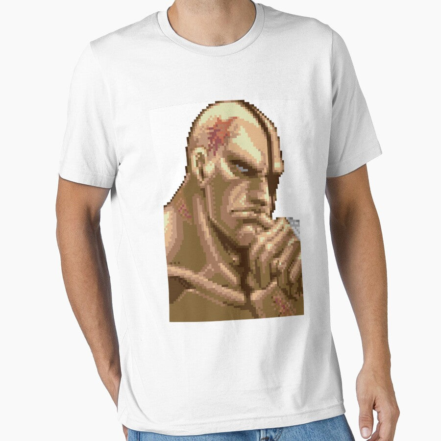Super Street Fighter II - Sagat by pixel8tees