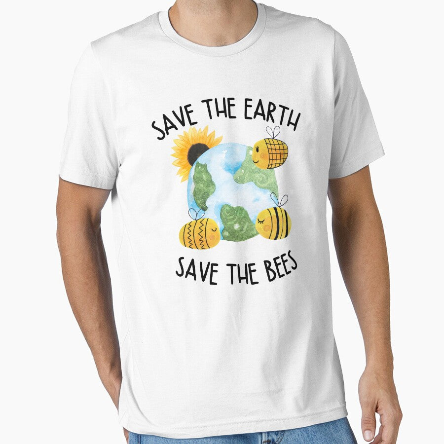 SAVE THE BEES SHIRT , SAVE THE EARTH SHIRT , Protect Our Bees shirt by zoonix