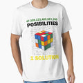 Funny Speed Cubing One Solution Math Lovers Boys Girls by Zikozaki