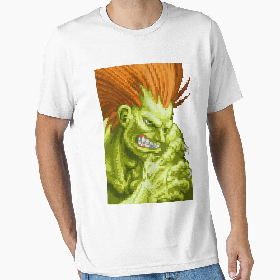 Super Street Fighter II - Blanka by pixel8tees