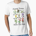 Plant These Save The Bees Shirt Women Yellow Flowers by DSWShirts