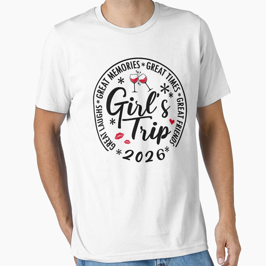 Girls Trip 2026 Retro Girls Weekend 2026 Summer Vacation by pansak