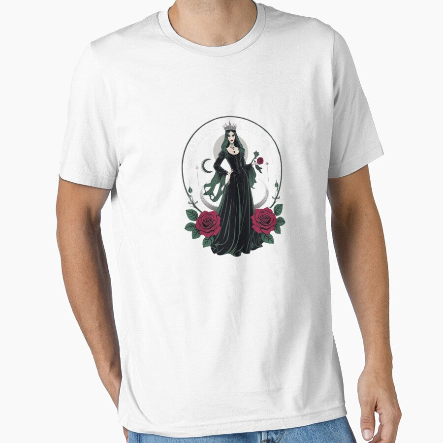 Gothic Portrait of a Mysterious Lady by ShadowSteel
