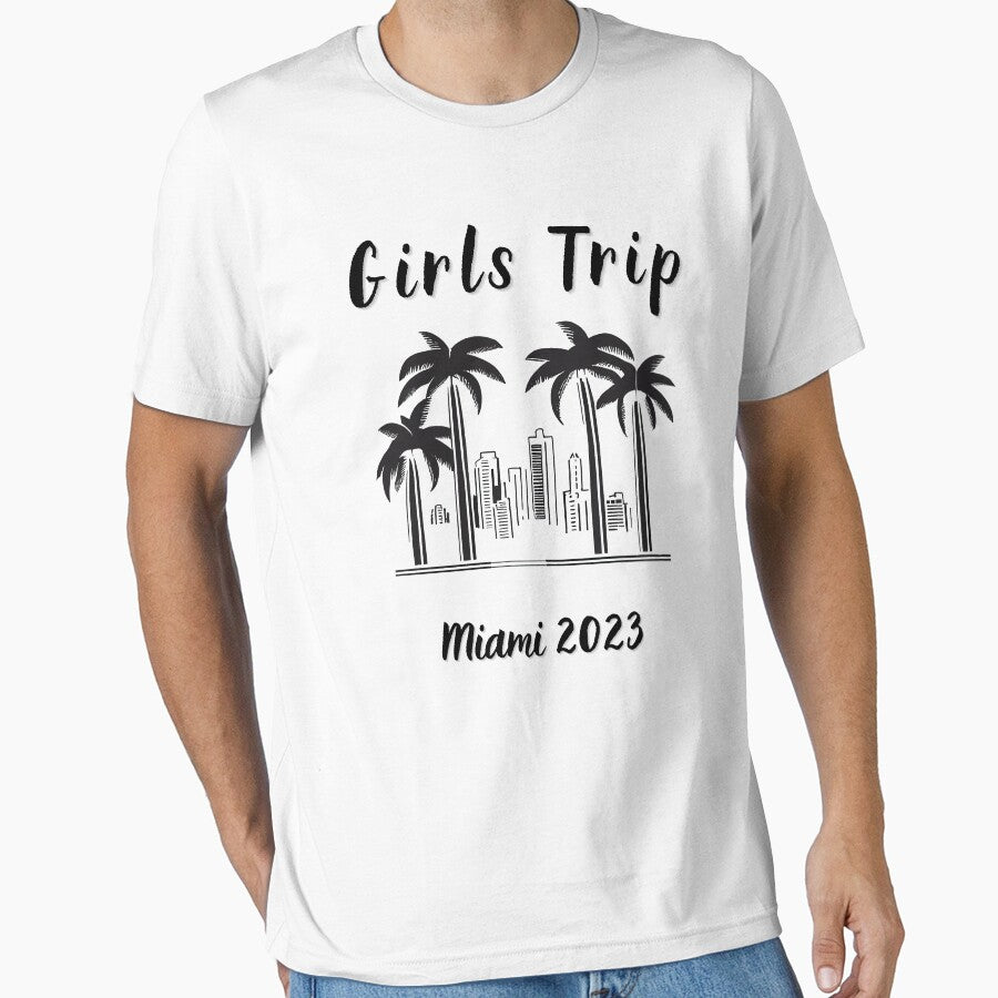 Girls Trip to Miami 2023: Glamorous Miami, Palm Trees, simple design, minimalist shapes with clean lines, modern and elegant look, stylish and classic appeal (6) by TourDePassion