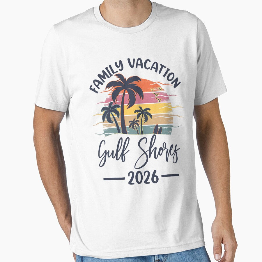 Family Vacation 2026 Summer Vibes Alabama Gulf Shores Beach by FrankIsabel