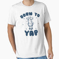 Born to Yap Y2k Style Shirt, Weird T Shirt, Meme T Shirt, Retro Funny Frog Shirt, Frog Meme by samidsou