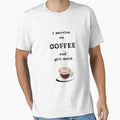 I Survive on Coffee and girl math – Funny Coffee Quotes for Coffee Lovers, Sarcastic Office Humor, Coffee Addict Gift by digitalbitcraft