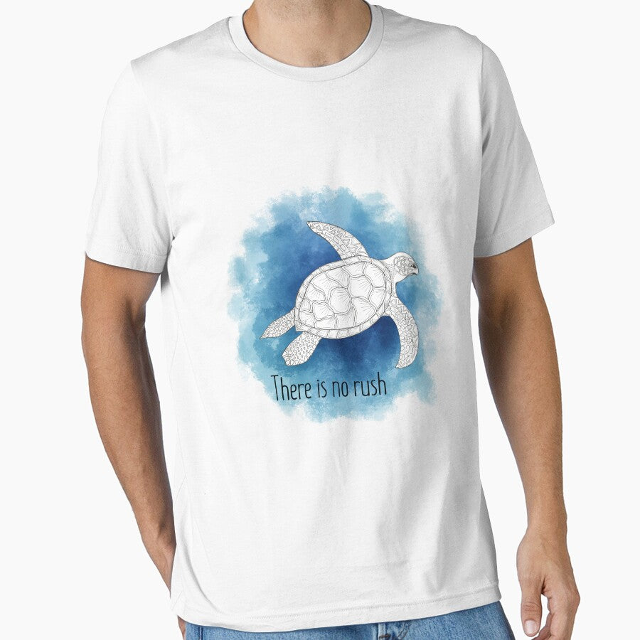 Sea Turtle - There is no rush by Joanlouiseart