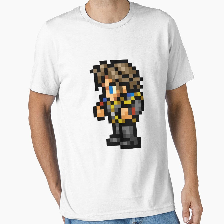 Final Fantasy VIII - Squall Sprite by SpriteZone