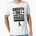 Gravity And I Respectfully Disagree Bouldering Climber Girl by GrandeDuc
