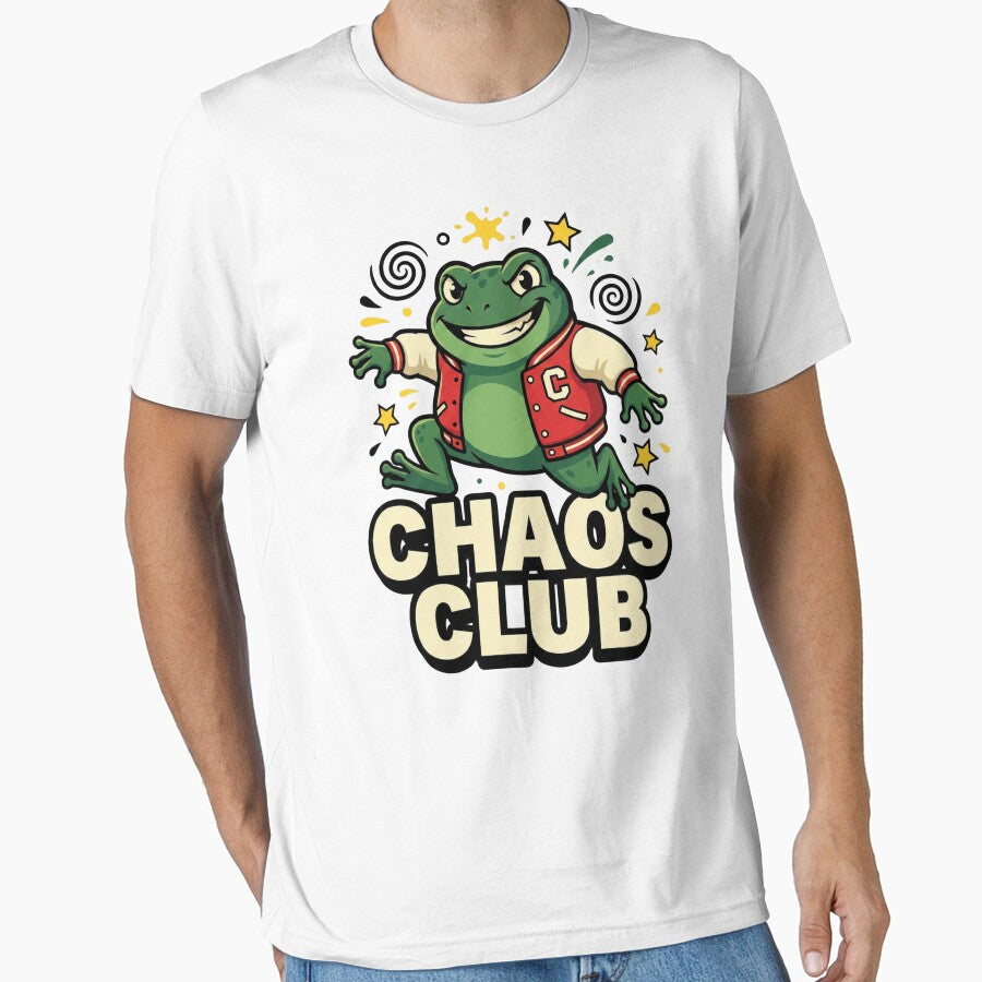 Chaos Club Funny Frog Shirt | Absurd Cute Humor by MotivaChic