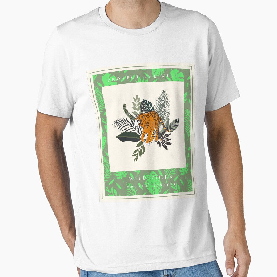 Protect the Tiger by Nature-Tees