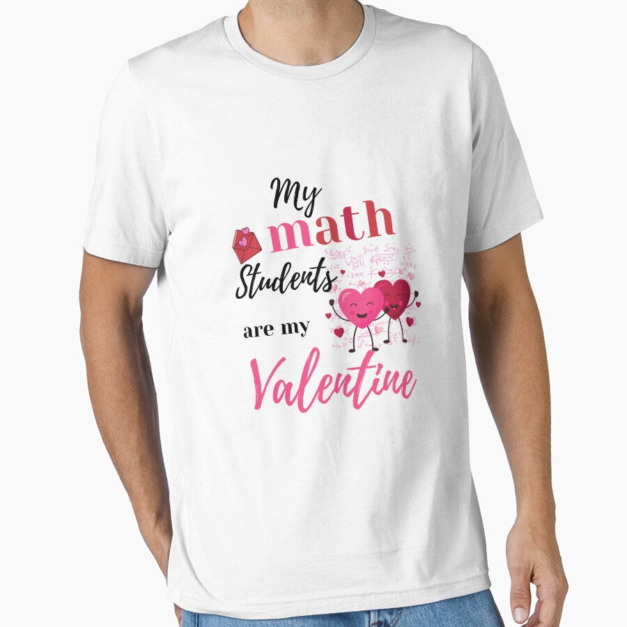 my math students are my valentine, Math teachers mathematician mathematics valentine gifts by Amirebdesign