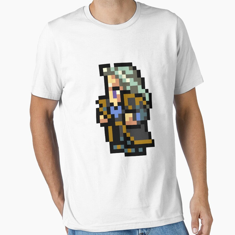 Final Fantasy VI -Setzer Sprite by SpriteZone