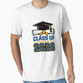 Class of 2026 Graduation T-Shirt – Cap & Diploma Blue Gold Senior Design by FestivityFinds