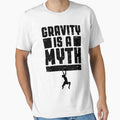 Gravity Is A Myth Rock Climbing Bouldering Climber Boy by GrandeDuc