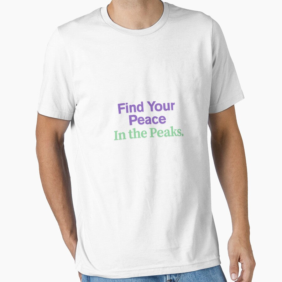 Find Your Peace in the Peaks – Nature Lover Tee by MGR LABEL