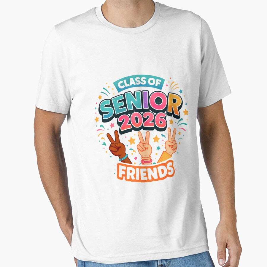 Senior Class of 2026 Friends Squad – Graduation Memories Design by bilal sibgui