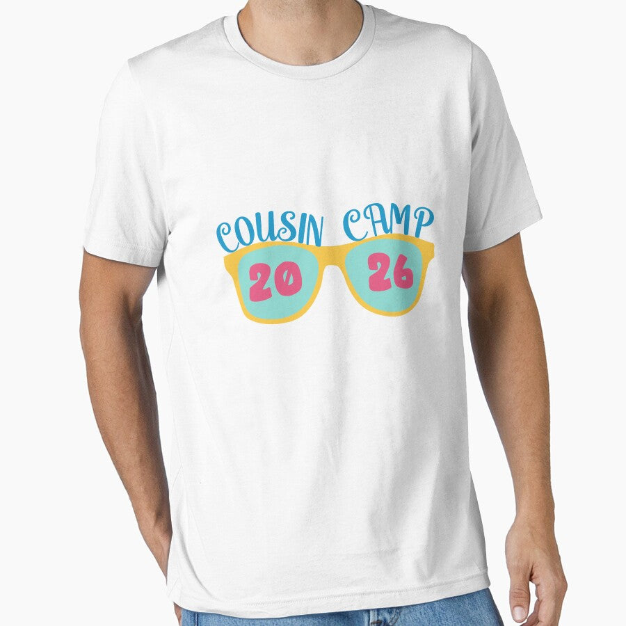 Cousin Camp 2026 Shirt – Matching Family Reunion & Vacation Design by PixelWaveBD