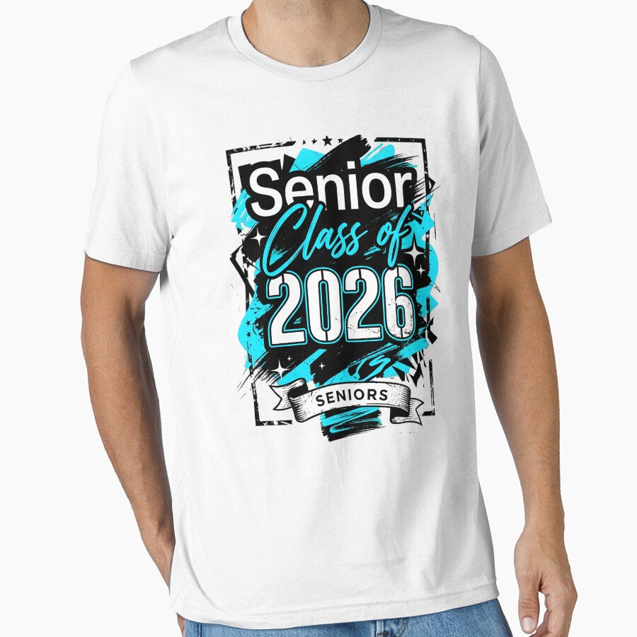 Senior Class of 2026 Graduate Shirt – Graduation Senior Year by THREE LITTLE BEANS