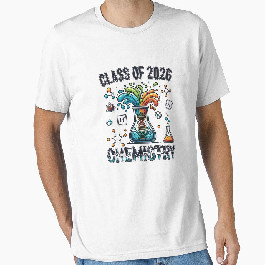 Class of 2026 chemistry major t-shirt by TheHappyHaul