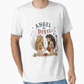 Angel vs Devil Vintage Tattoo – Good Girls Get Bored Bad Girls Get Everything by Region
