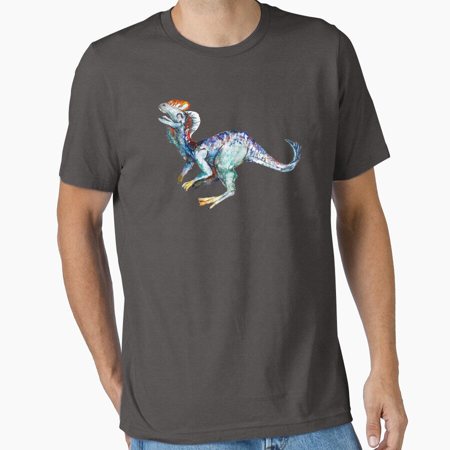 Watercolor Raptor - Dinosaur Illustration by Uplift Illustrations