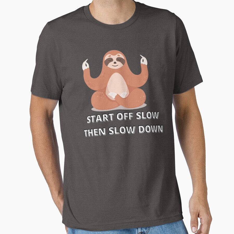 Ultrarunning shirt "Start Off Slow" by UltraRunners