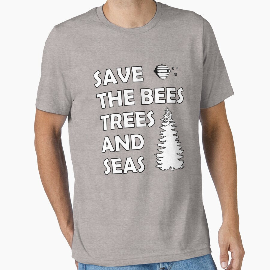 Save The Bees, Trees And Seas , Climate Change by jaftees