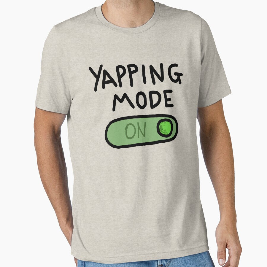 Yapping Mode Shirt • Meme T Shirt • Retro Cartoon T Shirt • Yapping Quote T-Shirt • Animal Shirt • Unisex Tee • Nostalgia by Rosqzz