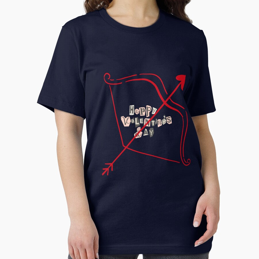 Cupid's Bow & Heart Arrow - Retro Collage Happy Valentine's Day by SolutionsArt