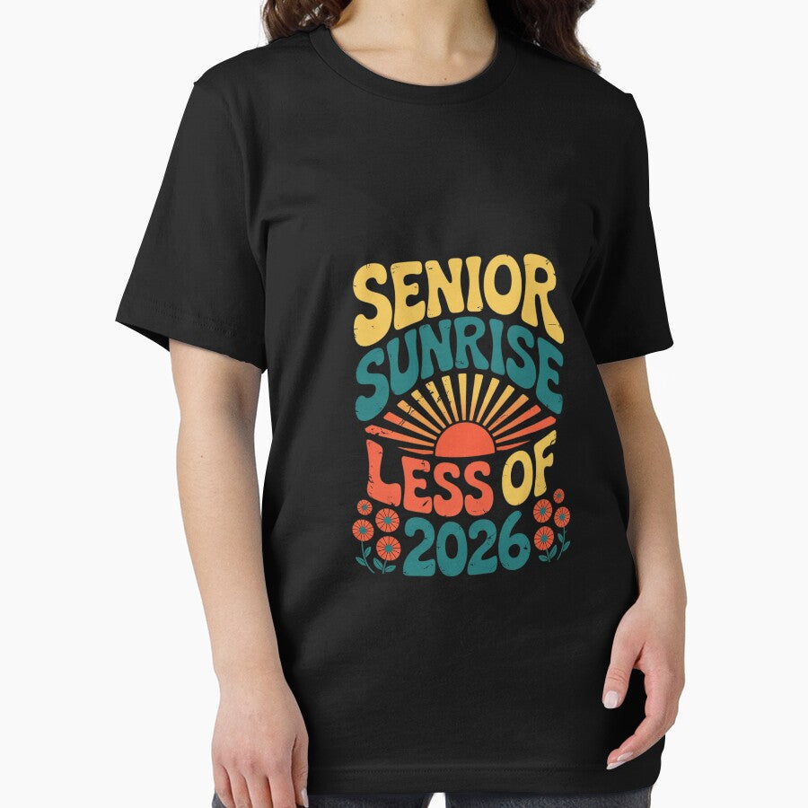 Womens Senior Sunrise 2026 Graduation Groovy Class of 2026 by MythWoot