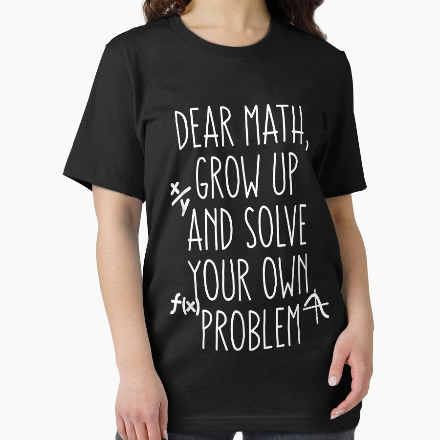 Funny Math Quote for Girls Boys Teens Men Women Dear Math by Nena12312