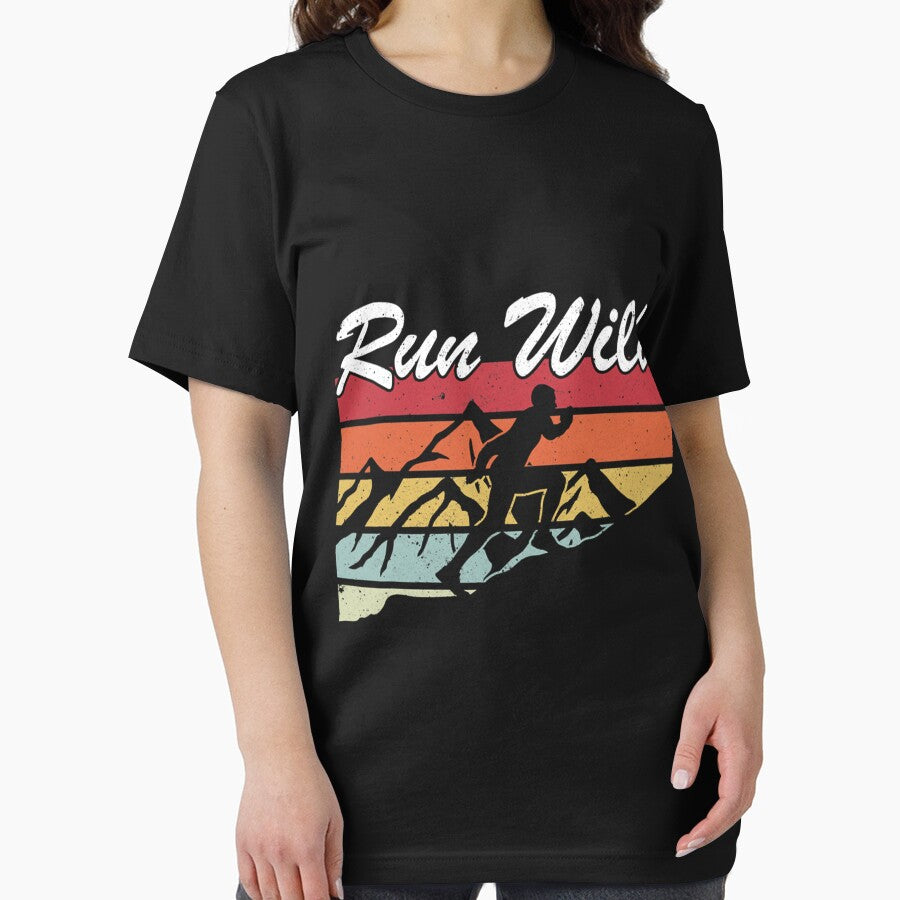 Run Wild Trail Running Ultra Running Classic T-Shirt by laureljusjv