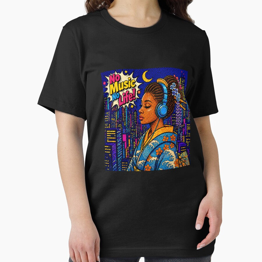 Japan x Black Beauty - "No Music, No Life" (comic style) by Studio-MiMi
