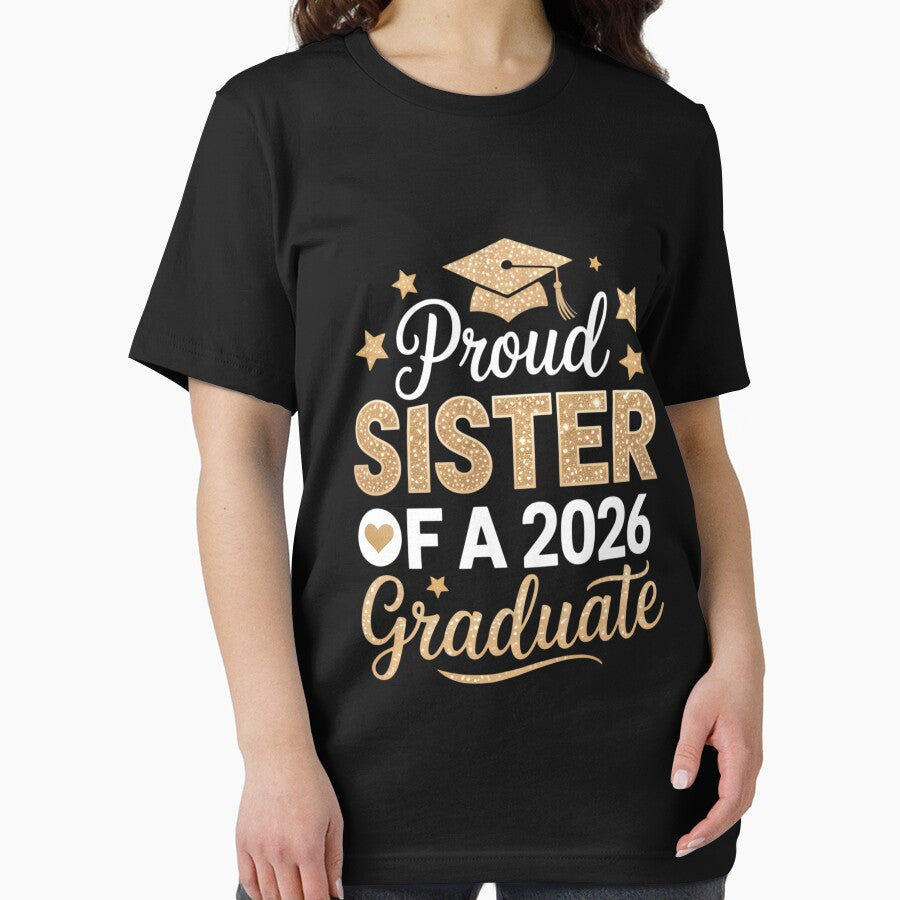 Super Proud Sister of 2026 Graduate Senior Graduation Family by AsteriskDatBArt