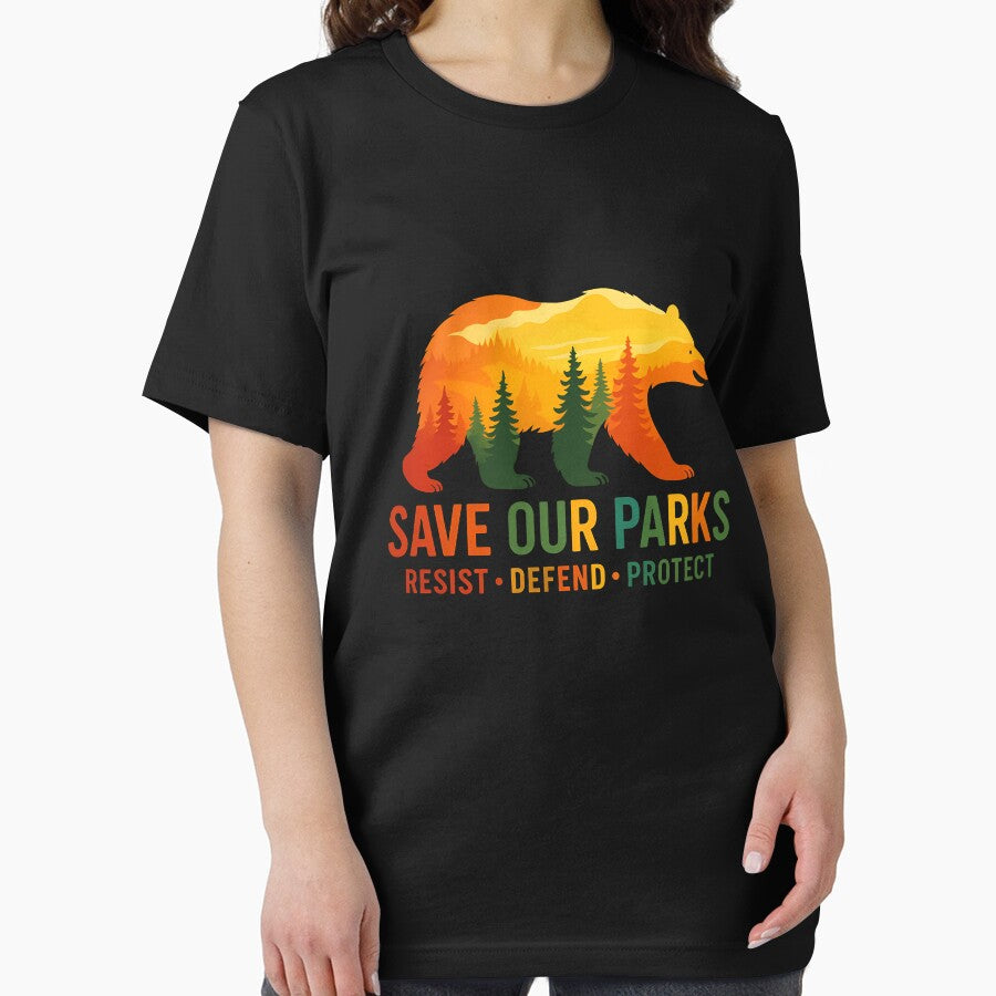 Protect our national parks - resist smokey the bear public lands by SkeletonsDanger