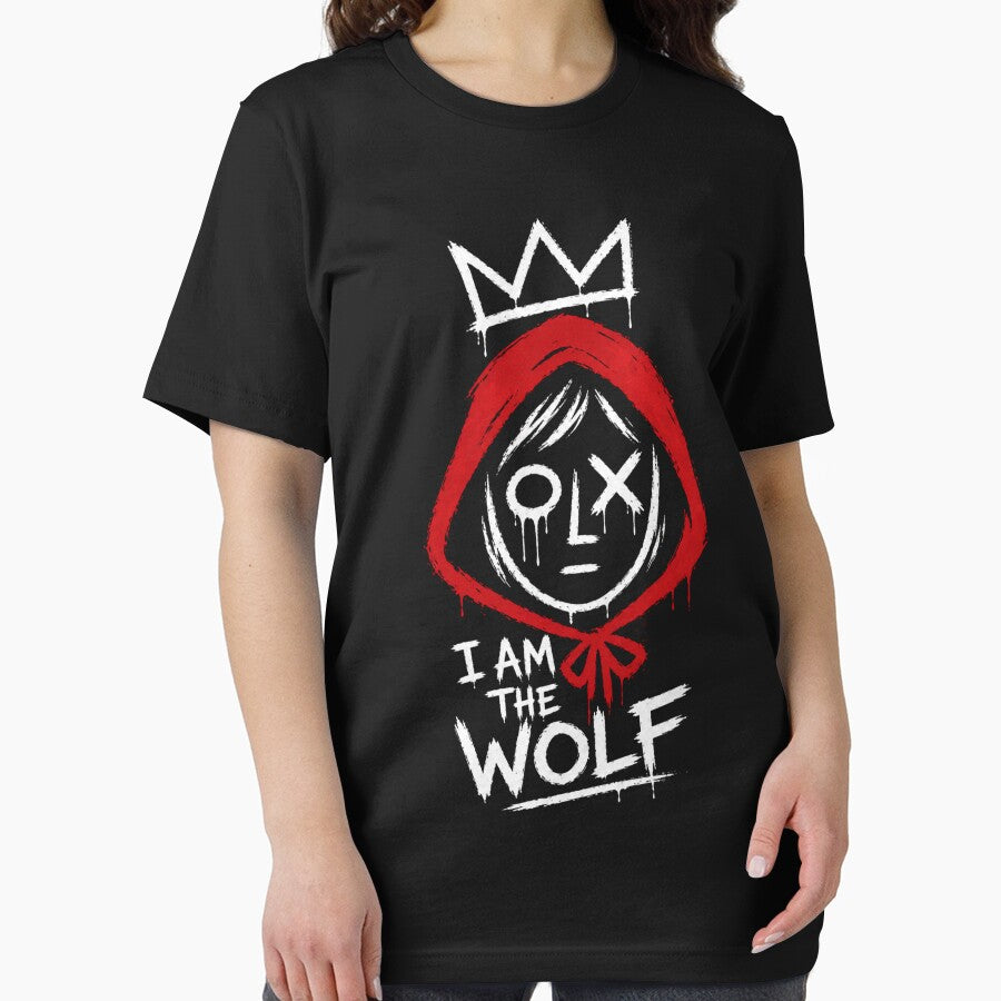 I Am The Wolf Red Hood Feminine Power by Creative_Canvas