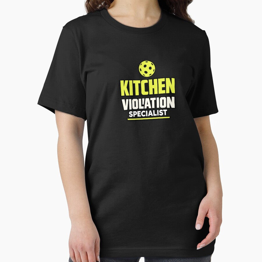 Kitchen Violation Specialist Funny Pickleball Kitchen Shirt by The Daily Goods