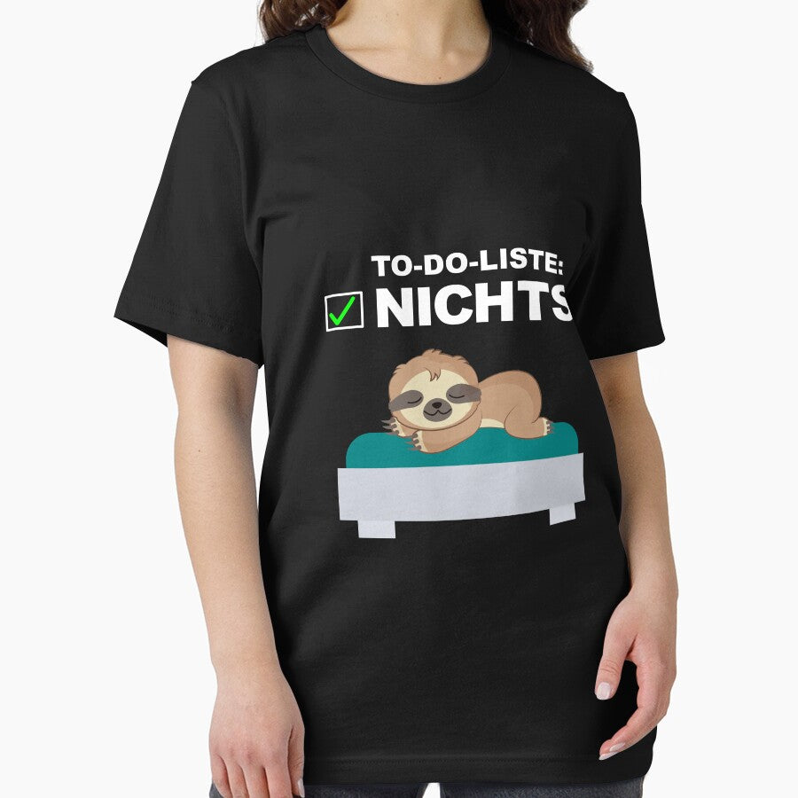 To-Do List Nothing - Sloth Lazy Sluggish Funny by Ibu83