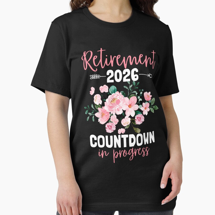 Retirement 2026 Countdown In Progress Floral by thebest-2studio