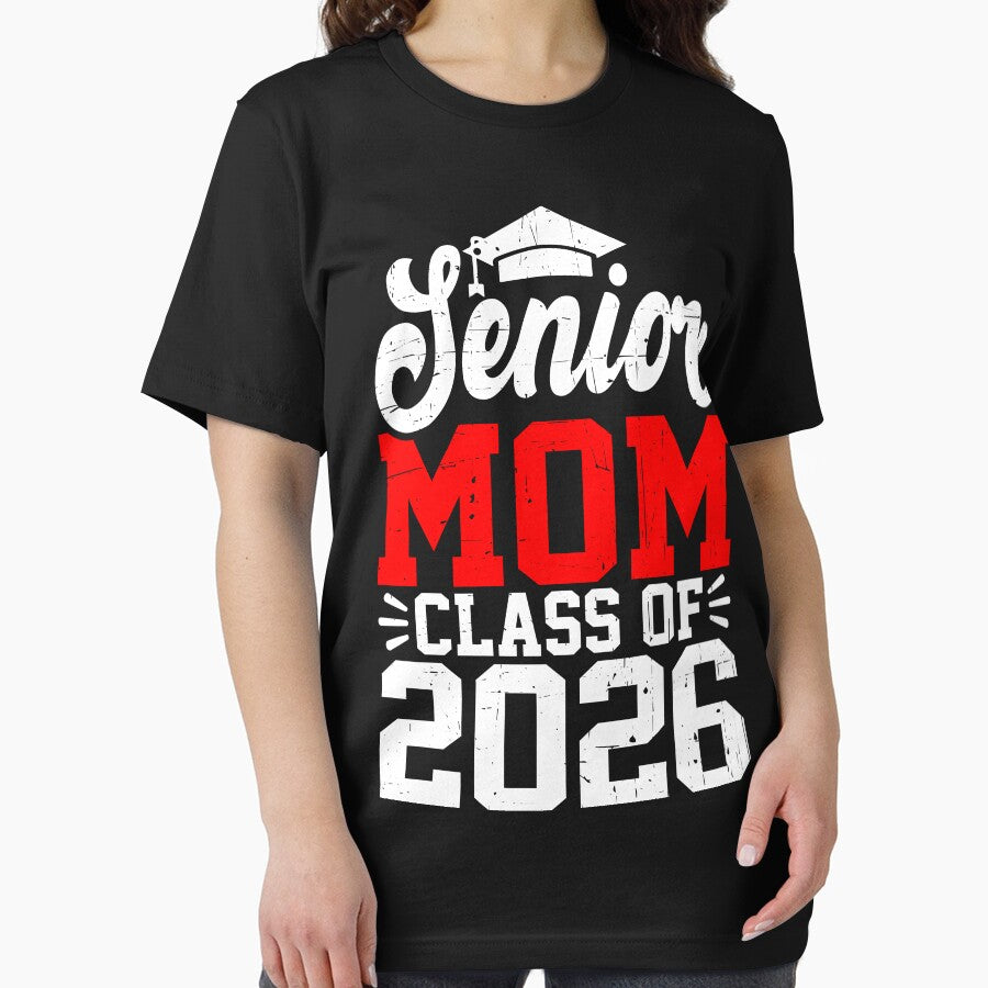 Senior Mom Class of 2026 Shirt, Senior Mama 2026 T-Shirt, Proud Graduation Mom Tee, Class of 2026 Family Shirt, Senior Year Mom Gift by printshirtart