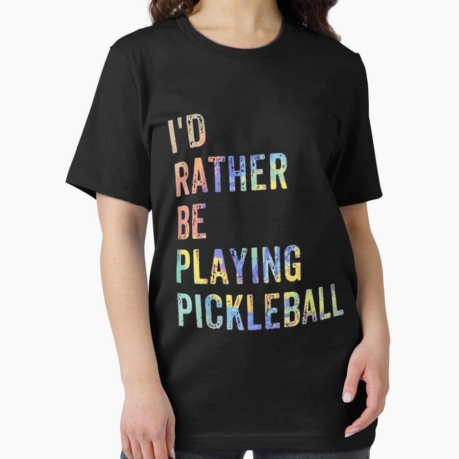 I'd Rather Be Playing Pickleball Addict Pickleball Lover by traceydowns