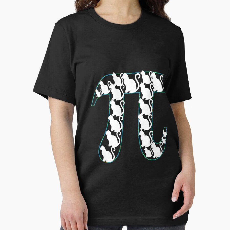 Cute Pi Number Outfit With White Cats Girls Math Lovers Nerds Geeks Gift by FunnySunny T-Shirts