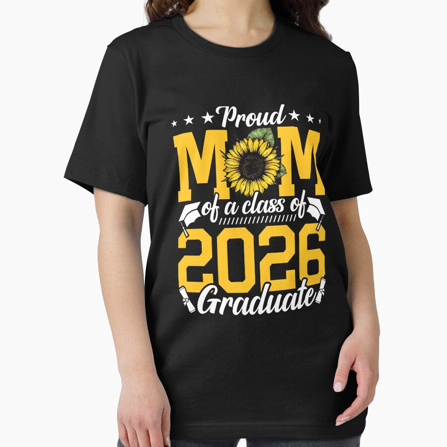 Proud Mom Of A Class Of 2026 Graduate Shirt, Mom Graduation shirt, Senior 2026 Graduation Shirt, Graduate Mom Shirt, Proud Grad Mom Shirt by aymob
